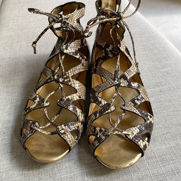 COACH vintage gladiator style python sandal size 9.5 - Picture 2 of 16